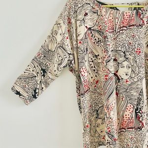 Anthropologie Corey Lynn Calter Silk Blouse Size 2